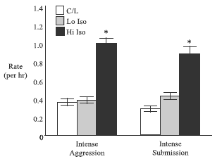 Increased aggressive behavior and decreased affiliative behavior in adult male monkeys after long-term consumption of diets rich in soy protein and isoflavones