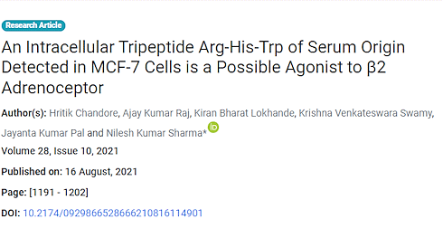Tripeptide Arg-His-Trp | Een beta-2-agonist die (misschien) lichaamsvet laat verdwijnen en spiermassa helpt opbouwen