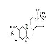 Difluor-hydrofuraananabolen van Syntex