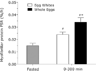 Drie hele eieren zorgen voor meer spieropbouw dan zes eiwitten