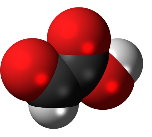 Glyoxylzuur is een metaboliet van glycine, die ontstaat als het lichaam glycine omzetten in energie. Volgens Japans in vitro-onderzoek heeft glyoxylzuur een anabole en een antikatabole werking.