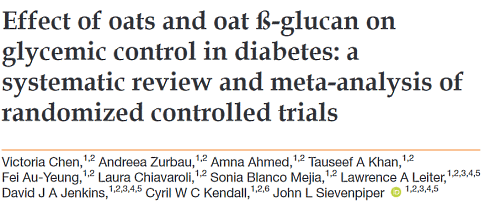 Beta-glucanen uit havermout maken glucosehuishouding gezonder