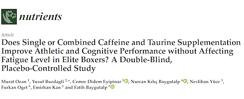 Combinatie cafeine en taurine maakt sporters wendbaarder, accurater en sneller