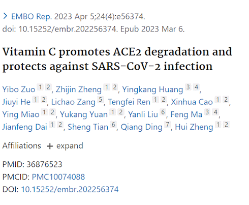 Deze dosis vitamine C maakt je cellen moeilijk toegankelijk voor coronavirus SARS-CoV-2